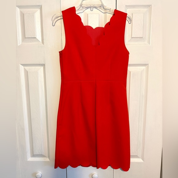 J.Crew Factory Scalloped Shift Dress - Picture 2 of 5